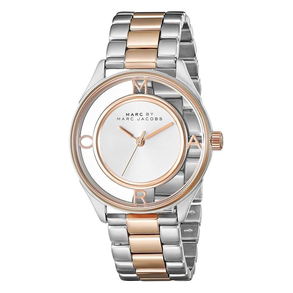 Marc Jacobs MBM3418 Tether Rose Gold Women's Watch Marc Jacobs MBM3418 Tether Rose Gold Women's Watch
